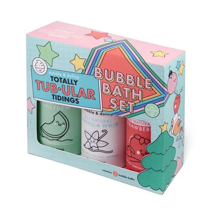 Dabble & Dollop Totally Tub-Ular Holiday Bath Set