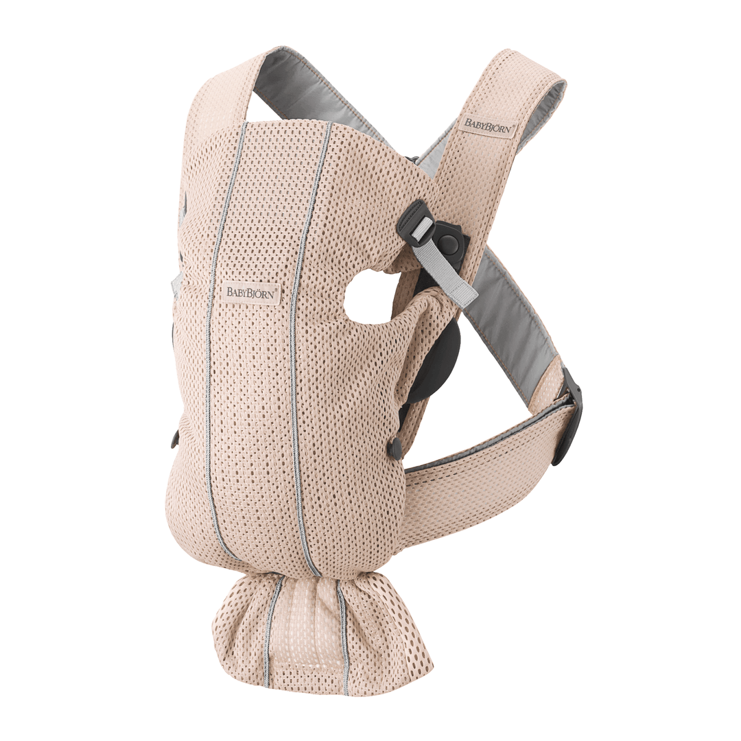 Baby Bjorn- Baby Carrier Mini in 3D Mesh Baby Carriers Baby Bjorn Pearly Pink