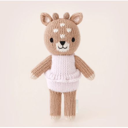 Cuddle Kind Tiny Violet the Fawn The Natural Baby Company