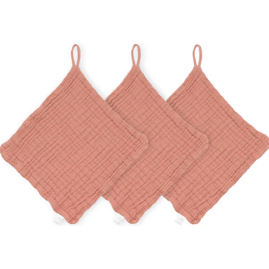 Lou Lou & Company - Washcloth 3-Pack Bath Time Lou Lou & Company Rose