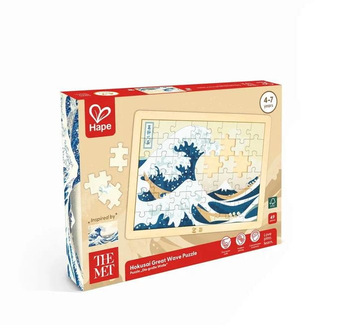 Hape - The Met - Hokusai Great Wave Puzzle