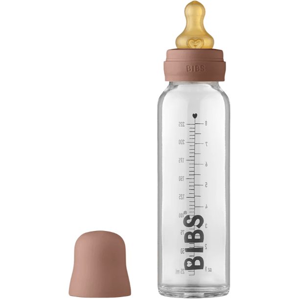 BIBS Baby 225ml Glass Bottle Set Bottles & Sippies BIBS USA Woodchuck  