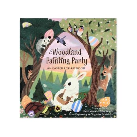 Up with Paper Pop Up Book - Wodland Painting Party Books Jumping Jack Press   