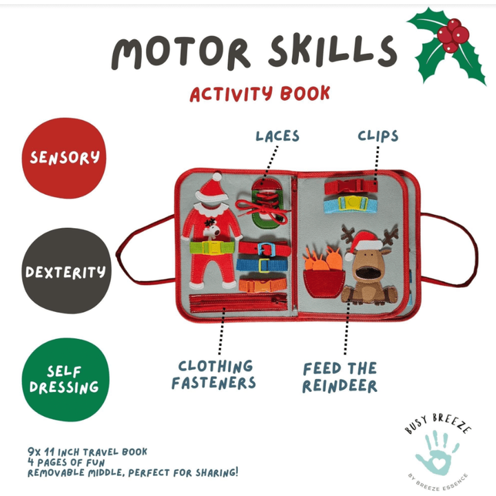 Busy Breeze Activity Book - Christmas Books Busy Breeze   