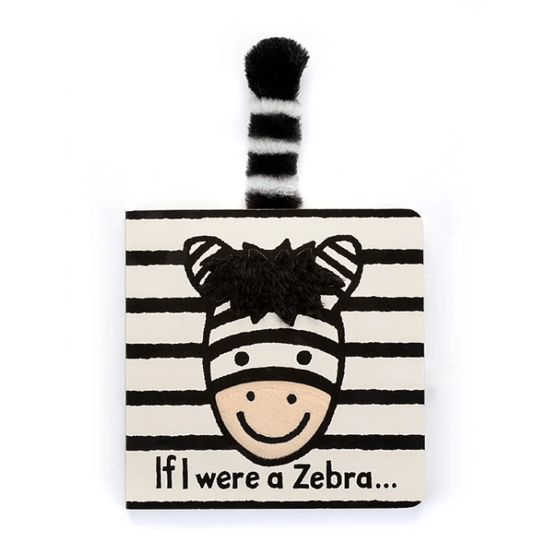 Jellcat If I Were a Zebra Book Childrens Books Jellycat   