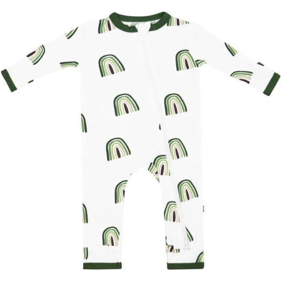 Kyte Baby Zippered Romper 0-3M Romper Kyte Baby 0-3M Hunter Rainbow 
