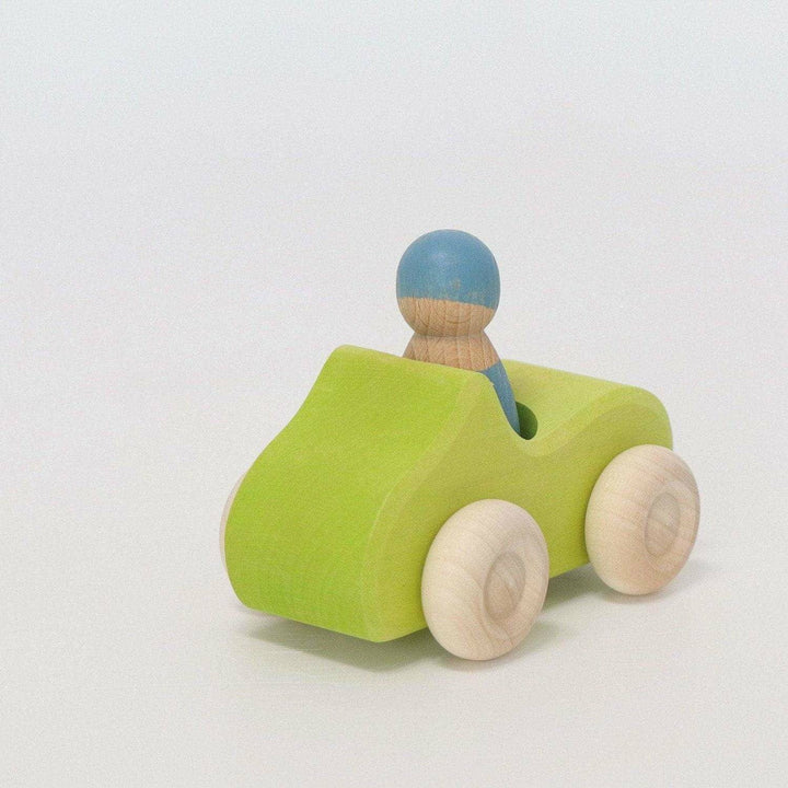 Grimm's Small Convertible Green Wooden Toys Grimm's   