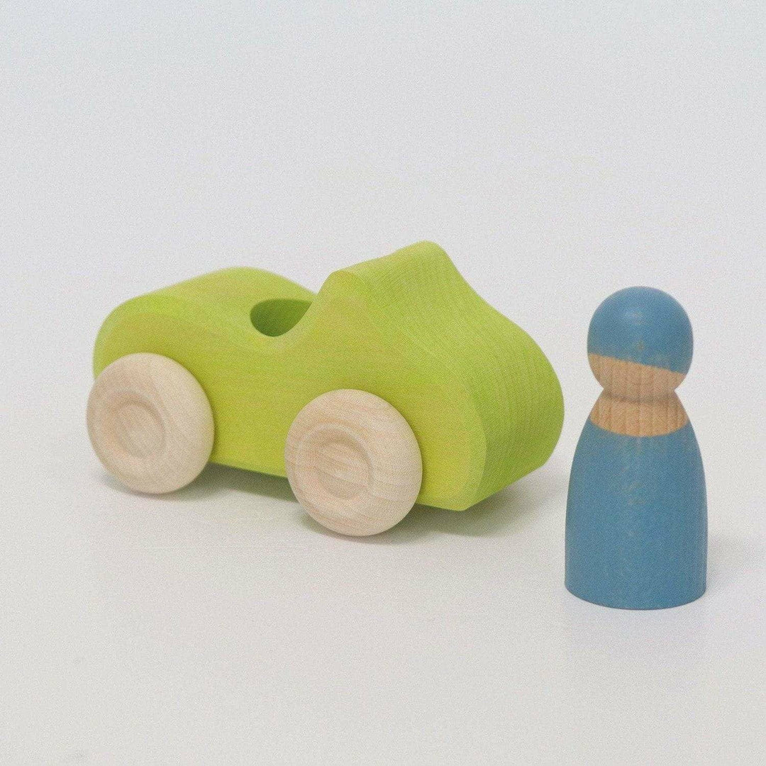Grimm's Small Convertible Green Wooden Toys Grimm's   