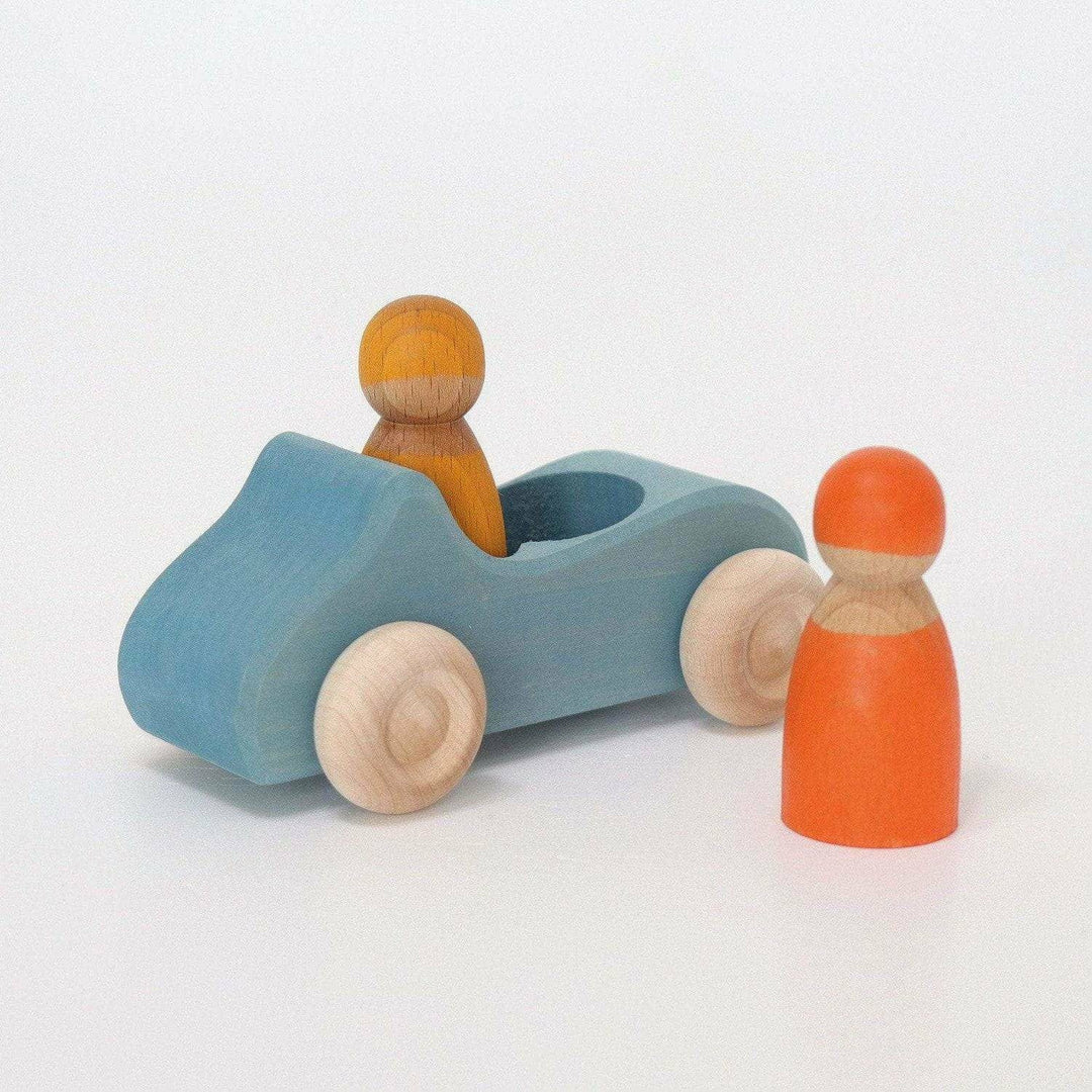 Grimm's Large Convertible Blue Wooden Toys Grimm's   