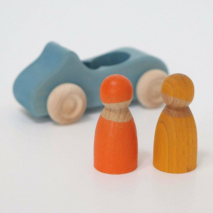 Grimm's Large Convertible Blue Wooden Toys Grimm's   