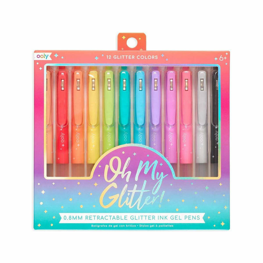 ooly oh my glitter! gel pens set of 12 - Little