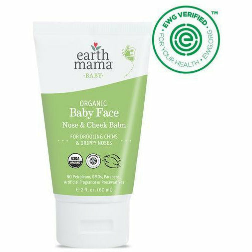 Earth Mama - Baby Face Nose & Cheek Balm 2 oz. Bath Time Earth Mama Organics   