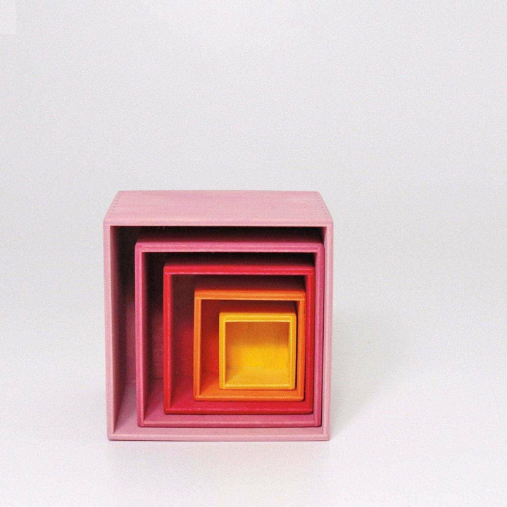 Grimm's Small Set of Boxes - Lollipop Wooden Toys Grimm's   