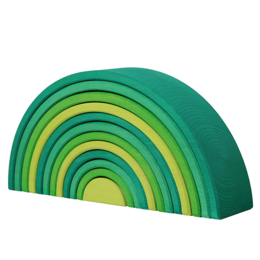 Grimm's Large Rainbow Forest Green Toddler And Pretend Play Grimm's   