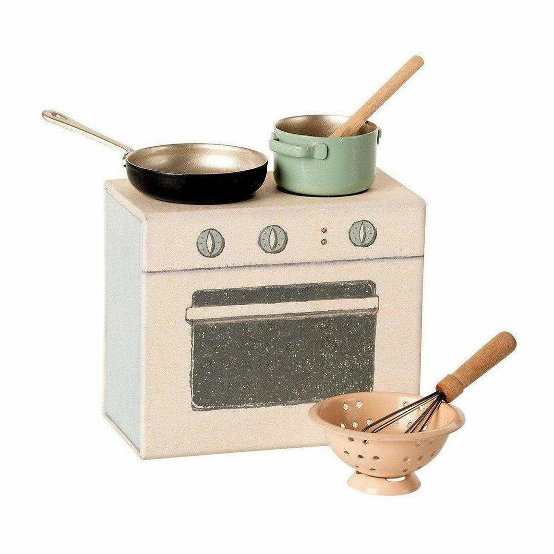 Maileg Cooking Set Dollhouses and Access. Maileg   