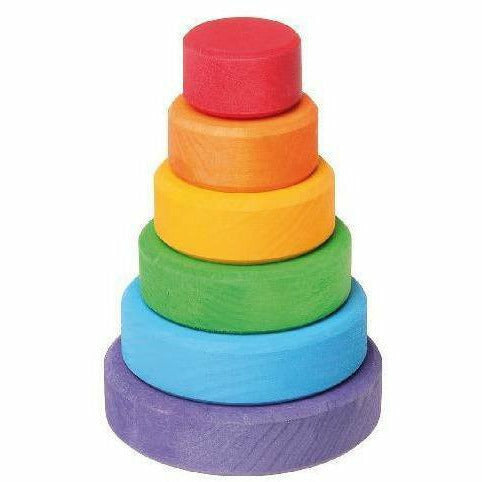 Grimm's Small Conical Tower Wooden Toys Grimm's   