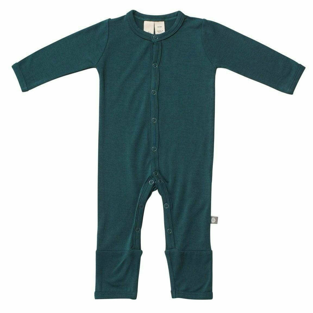 Kyte Baby Solid Snap Romper- 12/18 Months Romper Kyte Baby 12-18M Emerald 