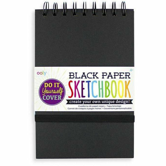 Ooly DIY Cover Sketchbook Black Paper Sketchbook Ooly Small  