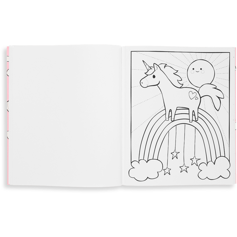 Ooly Sketch & Show Standing Sketchbook - Cute Doodle World