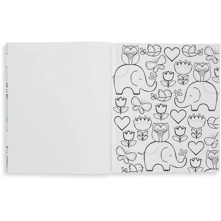 Ooly Color-In' Book: Little Cozy Critters Color-In Book Ooly   