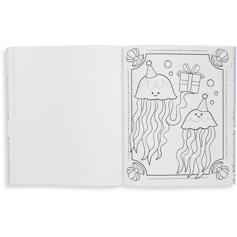 Ooly - Color-In Book - Enchanting Unicorns
