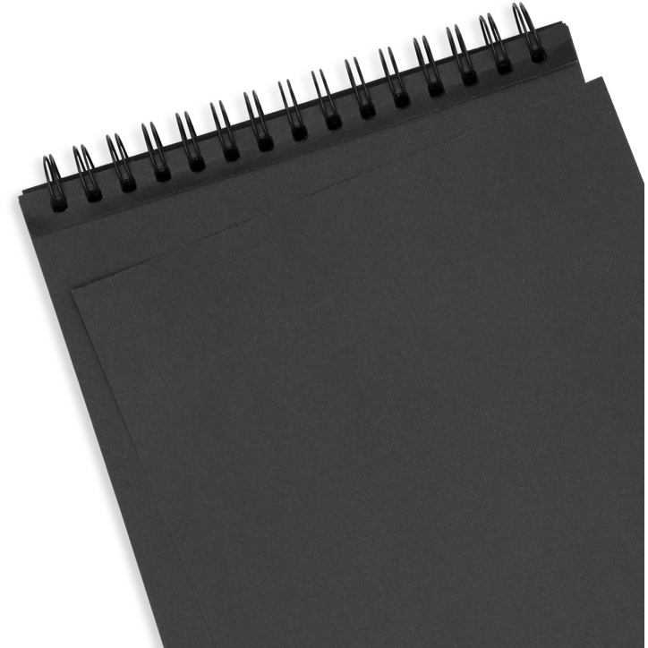 DIY Sketchbook Small Black Paper