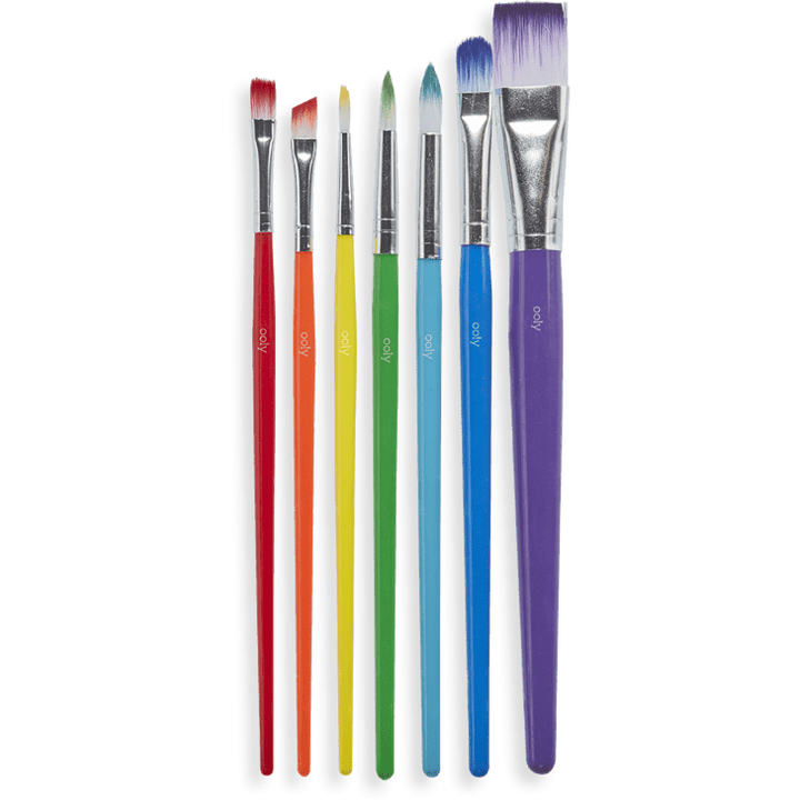 Ooly Lil' Paint Brush Set: Set of 7 Paint Ooly   