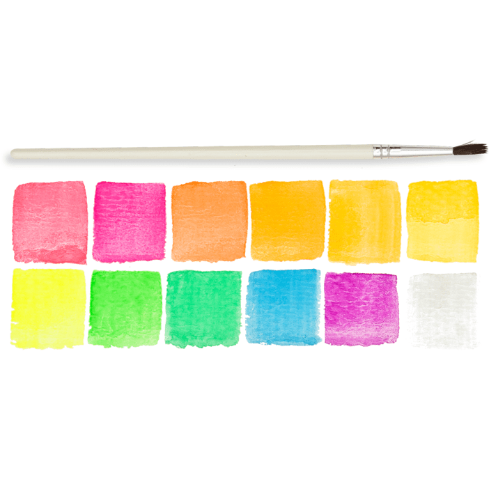Ooly Chroma Blends Watercolor Paint Set: Neon Paint Ooly   