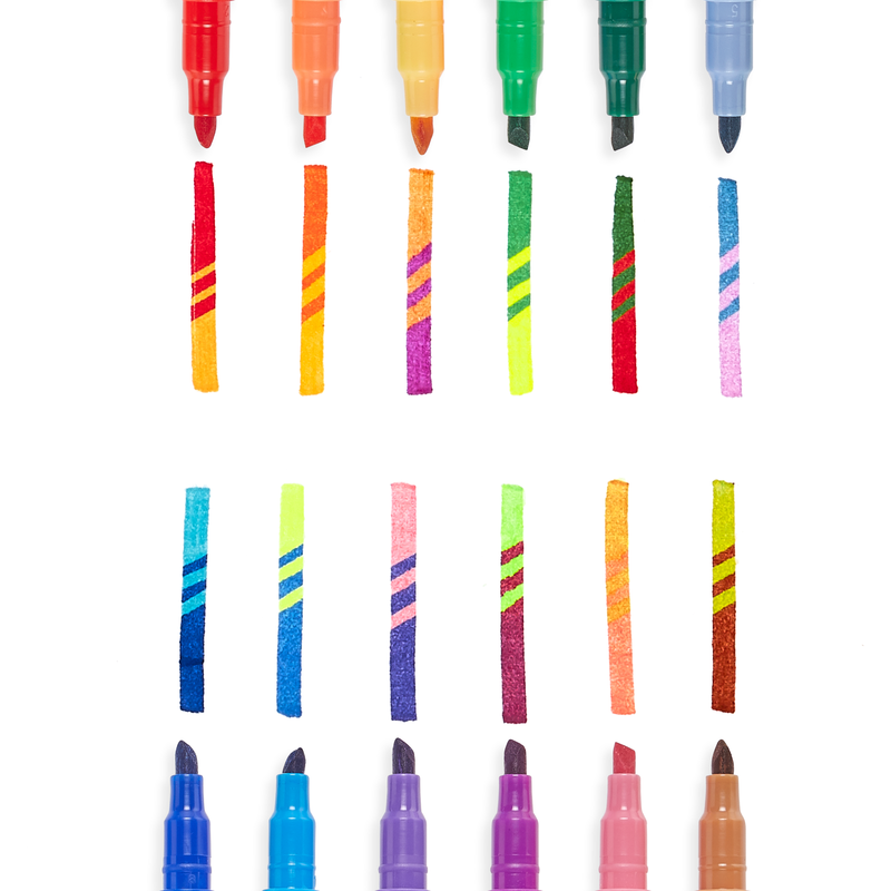 Ooly Switch-Eroo Color Changing Markers: Set of 12 Markers Ooly   