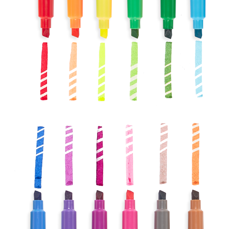 Ooly Make No Mistake Erasable Markers: Set of 12 Markers Ooly   