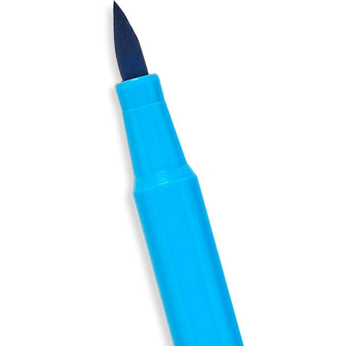 Ooly Brilliant Brush Markers Set of 24 Markers Ooly   