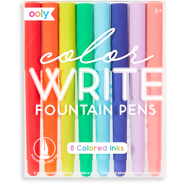 Ooly Color Write Colored Fountain Pens Markers Ooly   