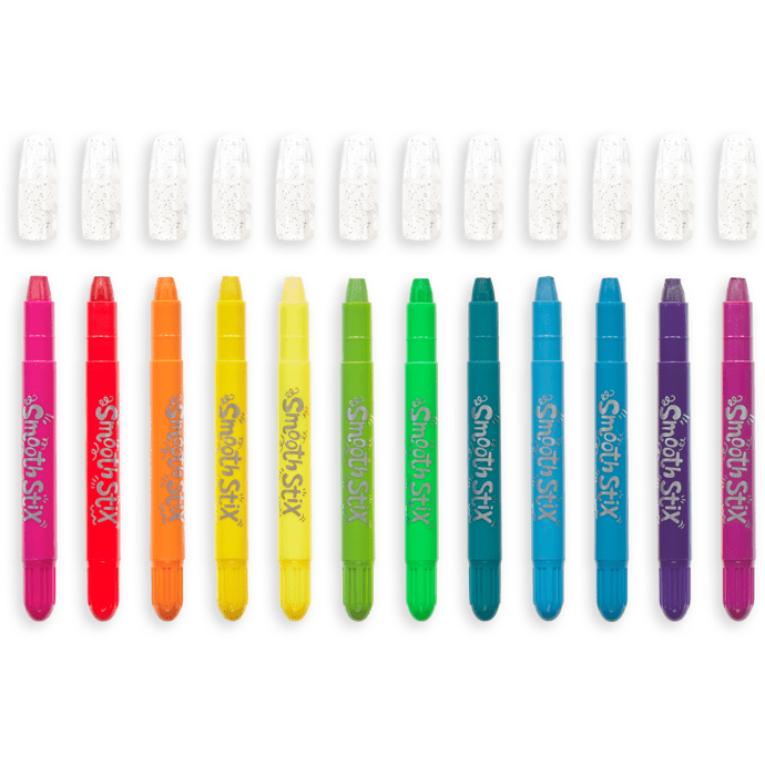 Ooly Smooth Stix Watercolor Gel Crayons: Set of 24 Crayons Ooly   