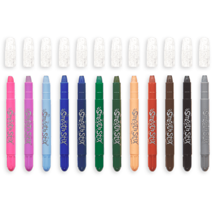  Mkidsfun Shimmering Watercolor Gel Crayons - NEW