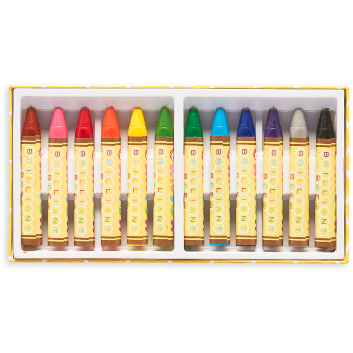 Ooly Beeswax Kids Crayons, Set of 24 + Reviews
