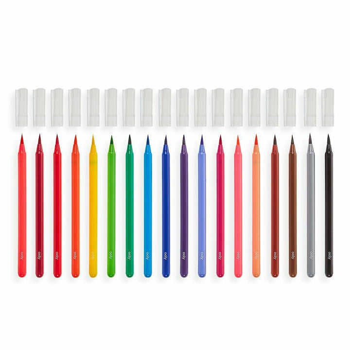 Ooly Chroma Blends Watercolor Markers: Set of 18 Markers Ooly   