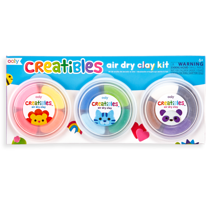 Ooly Creatibles DIY Air-Dry Clay Kit Art Kit Ooly   