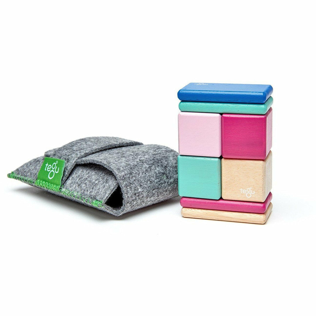 Tegu Original Pocket Pouch: Blossom Wooden Toys Tegu   