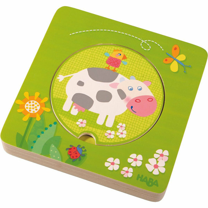 Haba On the Farm Wooden Puzzle Puzzles & Mazes Haba   