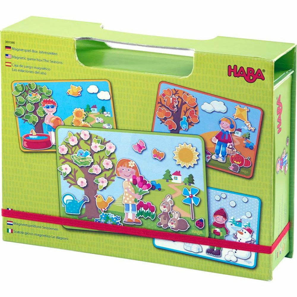 Haba Magnetic Game Box The Seasons Puzzles & Mazes Haba   