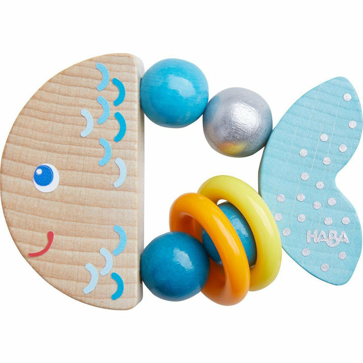 Haba Clutching Toy Rattlefish Baby Toys Haba   