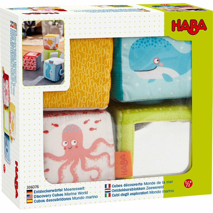 Haba Discovery Cubes Marine World Wooden Toys Haba   