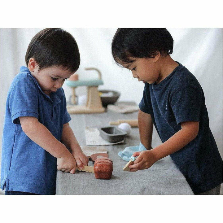 Plan Toys -Bread Loaf Set Toddler And Pretend Play Plan Toys   