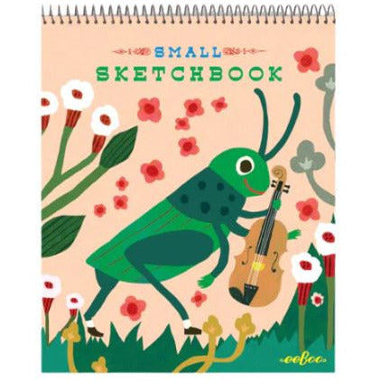 eeBoo Small Animal Sketchbooks Sketchbook eeBoo Grasshopper  