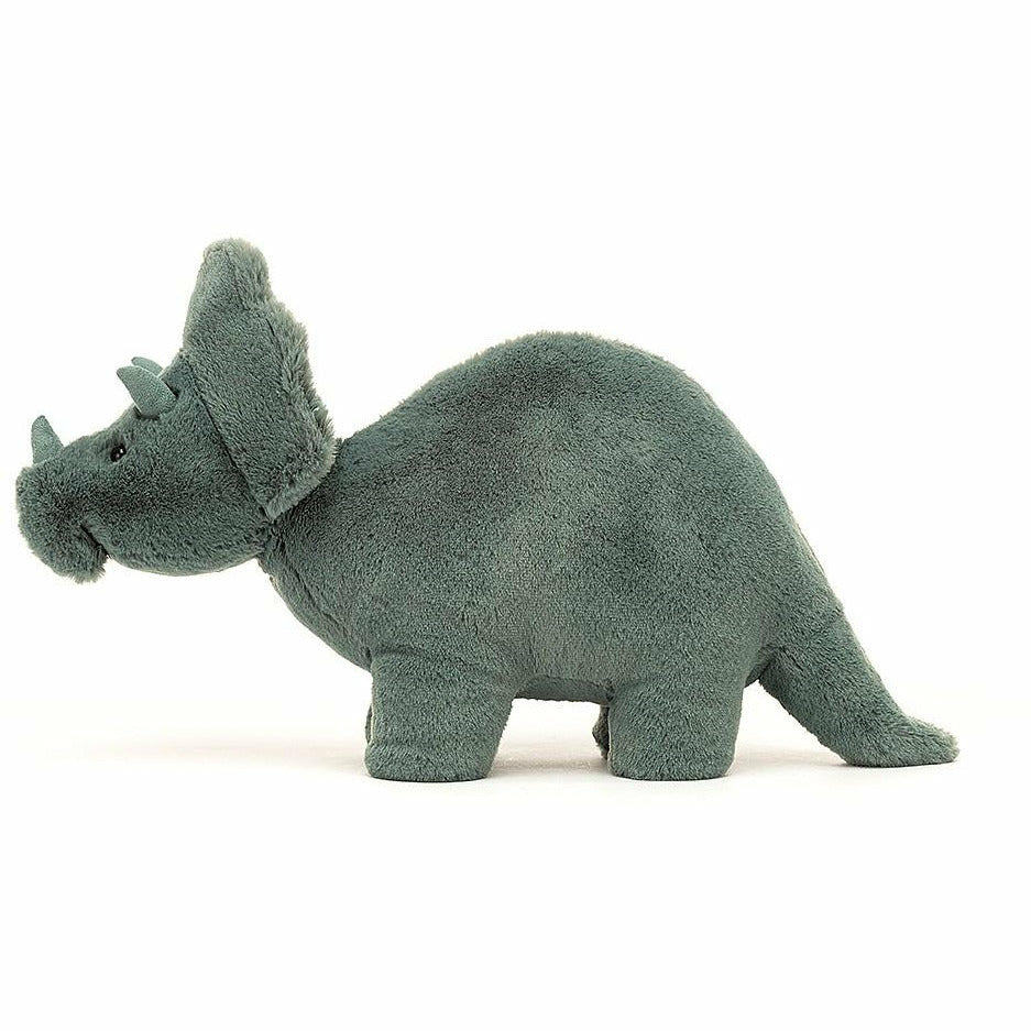 Jellycat Fossilly Triceratops Mini Dragons & Dinos Jellycat   