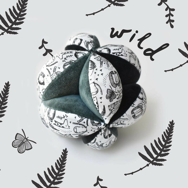 Wee Gallery Clutch Ball - Wild Baby Toys Wee Gallery   