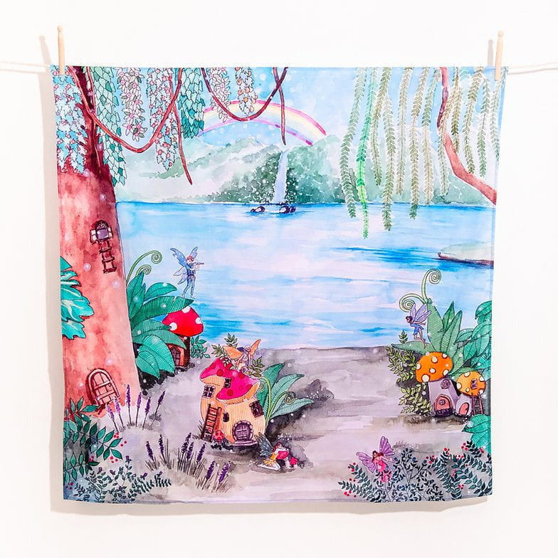 Wonderie Fairy Dust Garden Playcloth- MAXI Toddler And Pretend Play Wonderie U.K.   