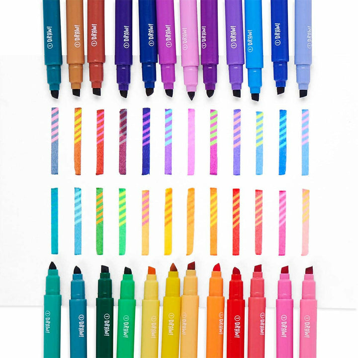 Ooly Switch-Eroo Color Changing Markers: Set of 24 Markers Ooly   