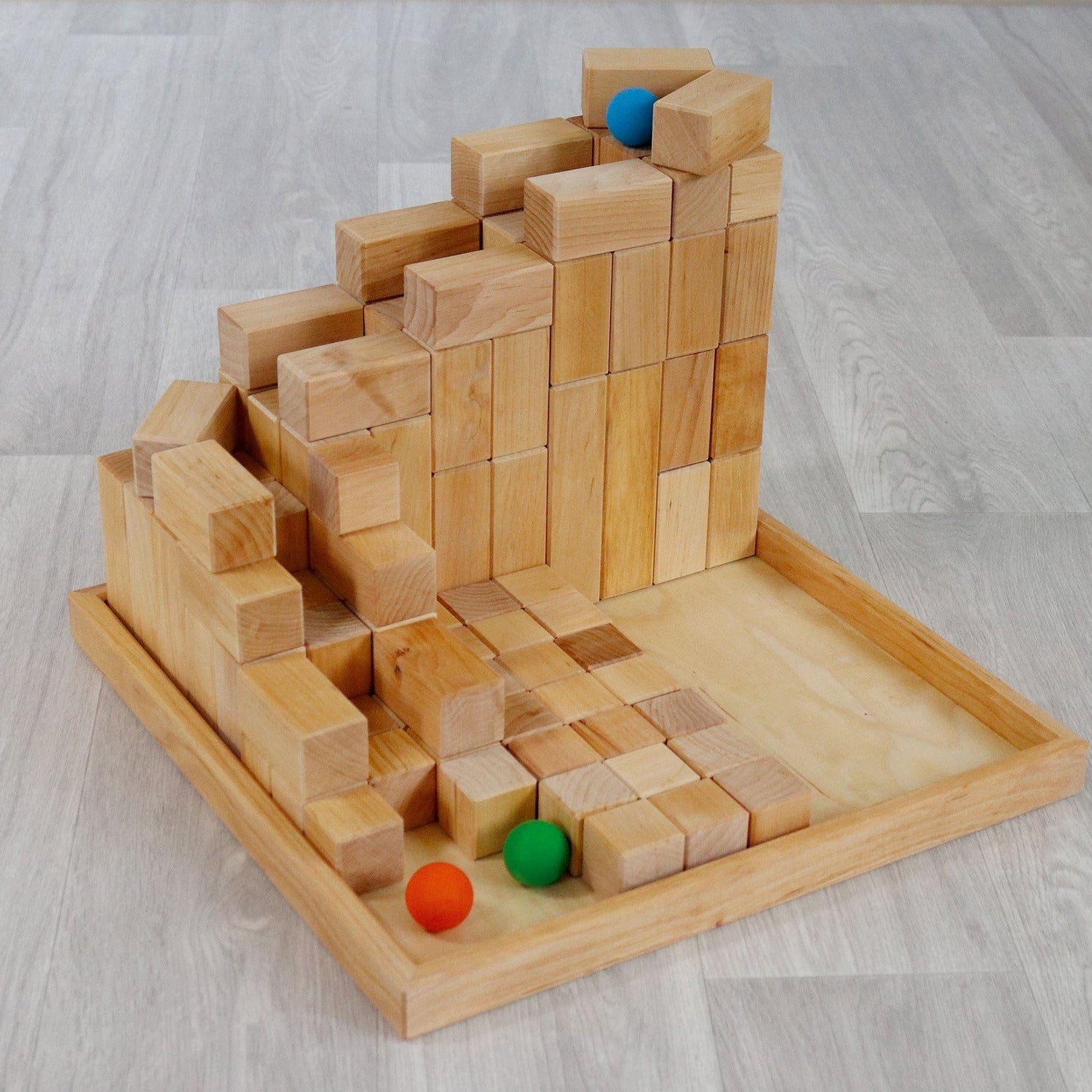 Grimm s Large Stepped Pyramid The Natural Baby Company