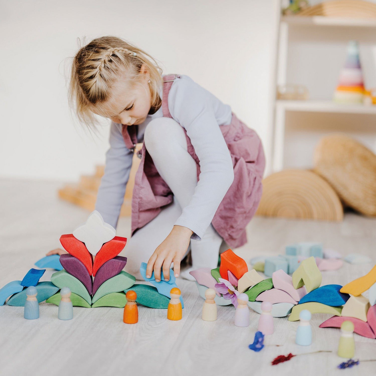 Grimm's Lara Building Set – The Natural Baby Company